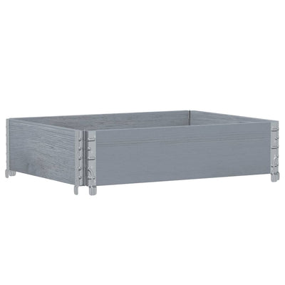 Casella di pianificazione Vidaxl 80x60 cm Pinna solida