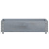 Vidaxl Planning Box 80x60 cm Solid Pine Gray