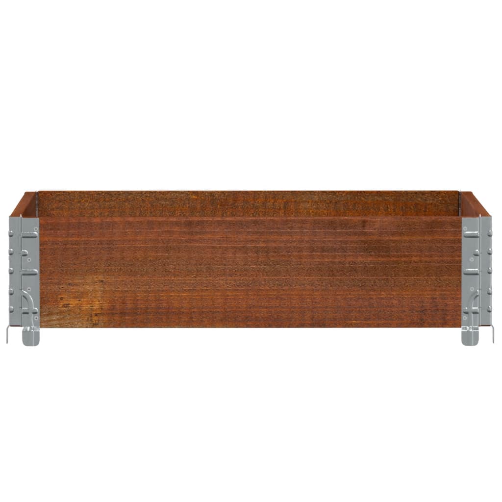Casella di pianificazione Vidaxl 80x60 cm Pinna solida