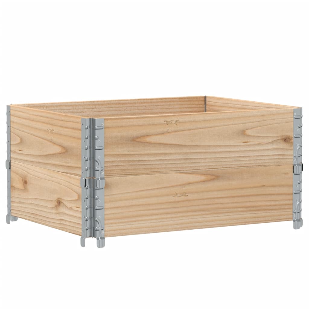 Vidaxl Planning Box 80x60 cm de pino sólido
