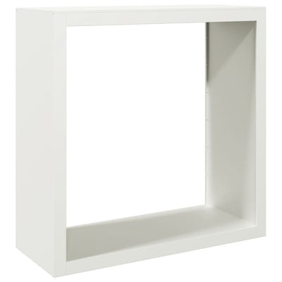 Chimenea de Vidaxl 100x40x100 cm de acero blanco