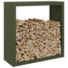 Chimenea de Vidaxl 100x40x100 cm de acero verde