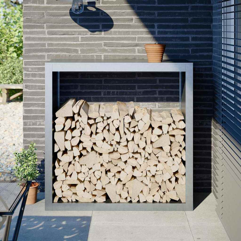 Chimenea Vidaxl 100x40x100 cm de acero galvanizado