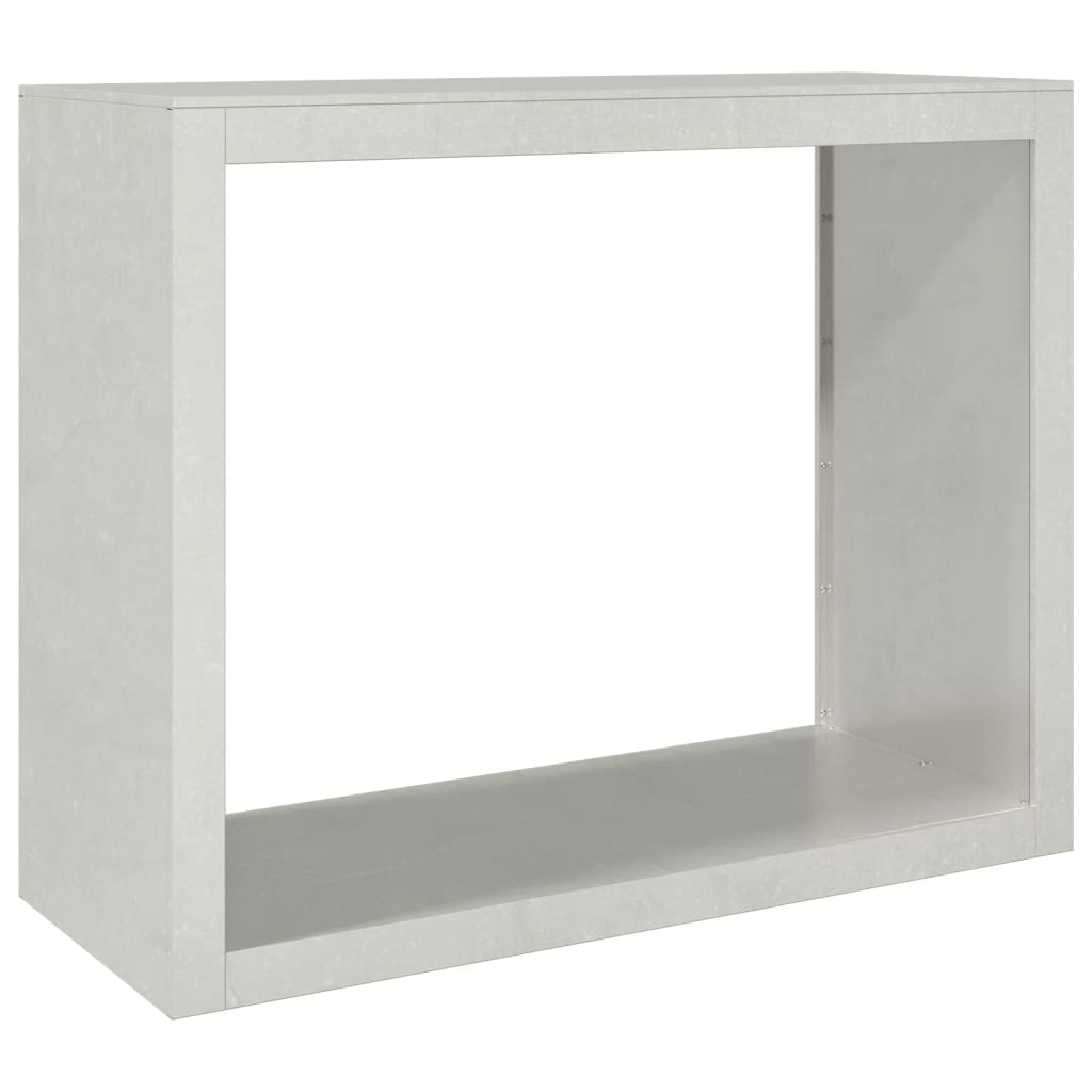 VIDAXL camino 100x40x80 cm in acciaio inossidabile