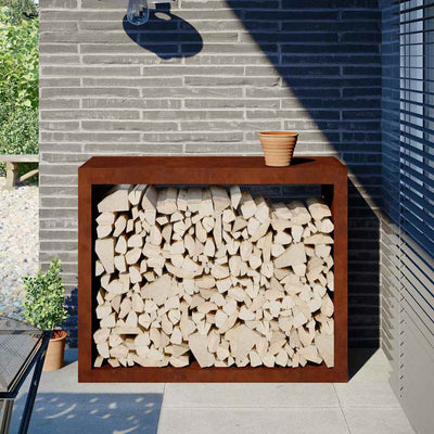 Vidaxl Stand -Housrek 100x40x80 cm de acero meteorológico