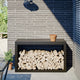 Vidaxl camino 100x40x60 cm in acciaio nero