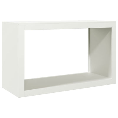 Chimenea de Vidaxl 100x40x60 cm de acero blanco