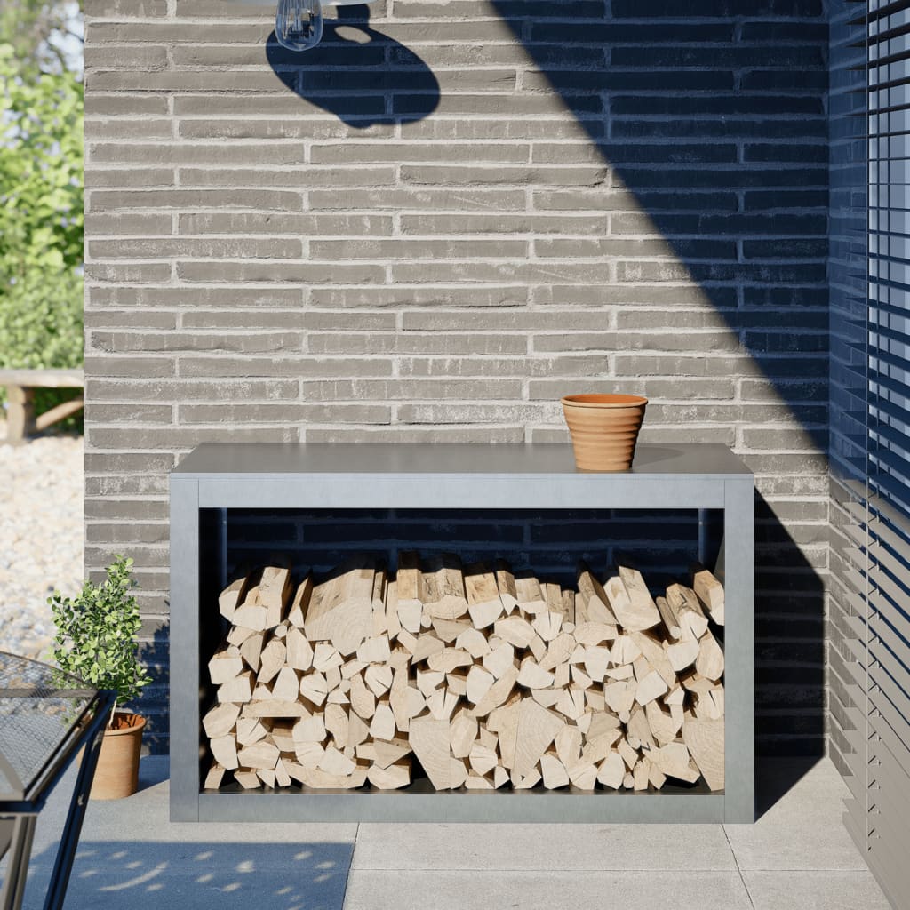 Chimenea de Vidaxl 100x40x60 cm de acero galvanizado
