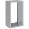 Chimenea de Vidaxl 60x40x100 cm de acero galvanizado