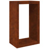 Vidaxl StandhousRek 60x40x100 cm Acciaio meteo