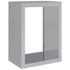 Chimenea de Vidaxl 60x40x80 cm de acero galvanizado