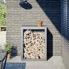 Chimenea de Vidaxl 60x40x80 cm de acero galvanizado