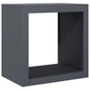 Vidaxl camino 60x40x60 cm in acciaio antracite