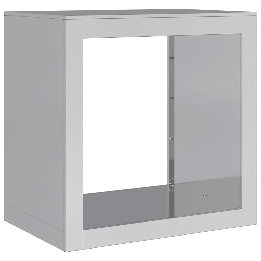 Chimenea de Vidaxl 60x40x60 cm de acero galvanizado