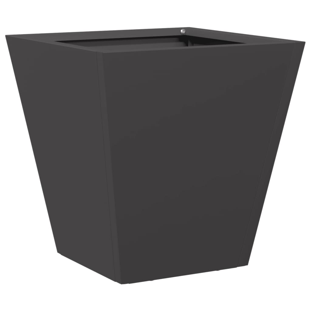 Vidaxl Planning Box 30x30x30 cm de acero negro