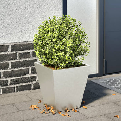 Vidaxl plantenbak 30x30x30 cm roestvrij staal