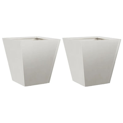 Vidaxl Fioters 2 St 30x30x30 cm in acciaio inossidabile