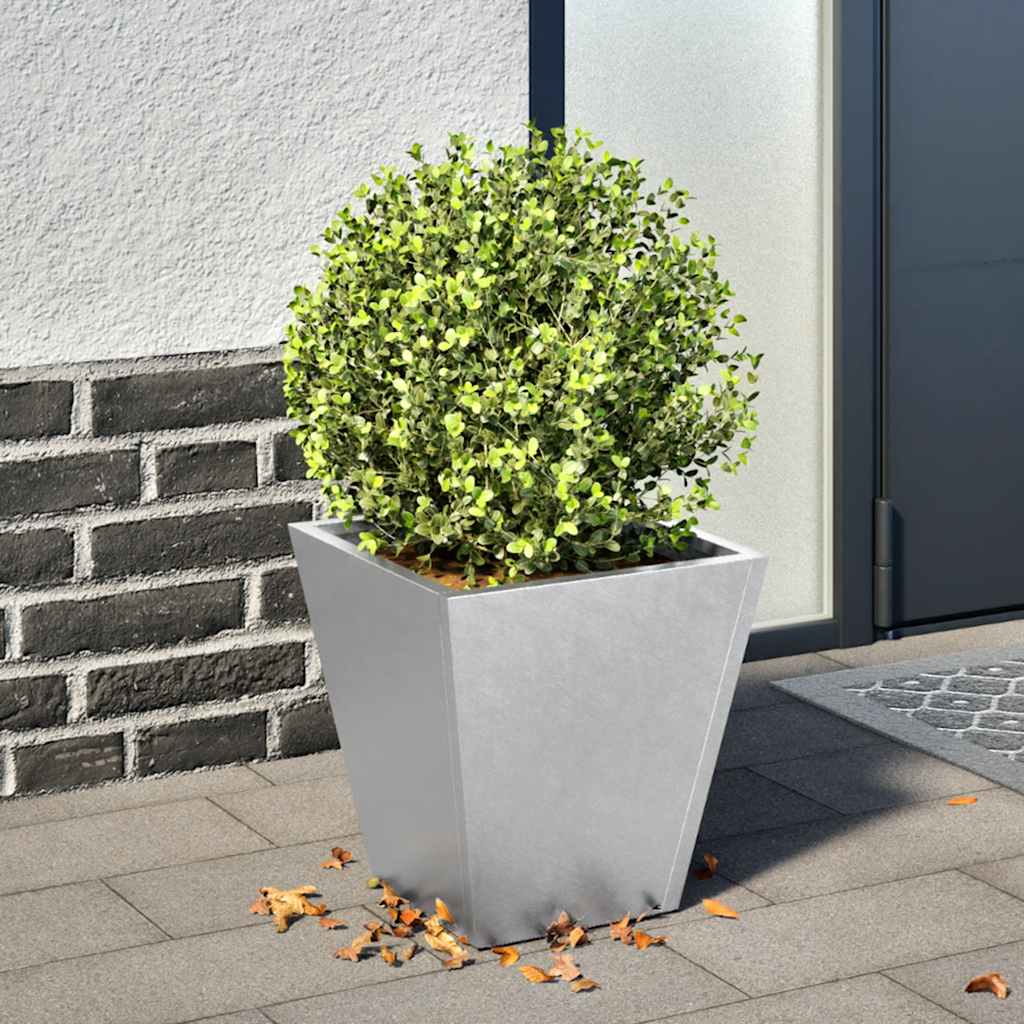 Vidaxl Planning Box 30x30x30 cm de acero galvanizado