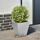 Vidaxl Planning Box 30x30x30 cm de acero galvanizado