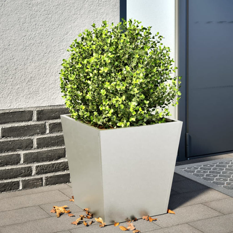 Vidaxl Plant Bench 40x40x40 cm de acero inoxidable