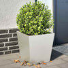 Plantadores Vidaxl 2 ST 40x40x40 cm de acero inoxidable
