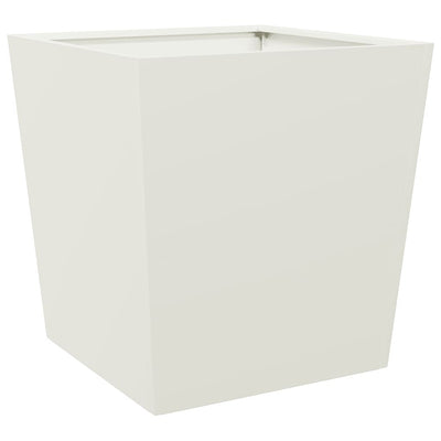 Scatola di pianificazione Vidaxl 50x50x50 cm in acciaio bianco