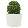Vidaxl Planning Box 50x50x50 cm de acero blanco