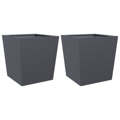 Vidaxl Fioters 2 ST 50x50x50 cm in acciaio antracite