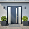 Vidaxl Fioters 2 ST 50x50x50 cm in acciaio antracite