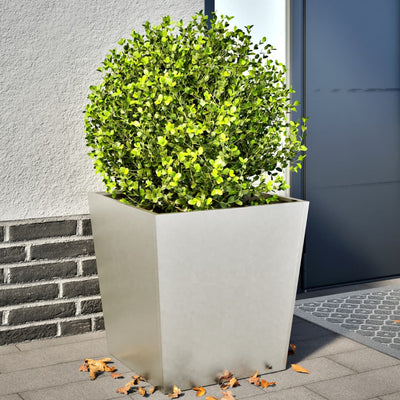 Vidaxl fioriere 2 St 50x50x50 cm in acciaio inossidabile