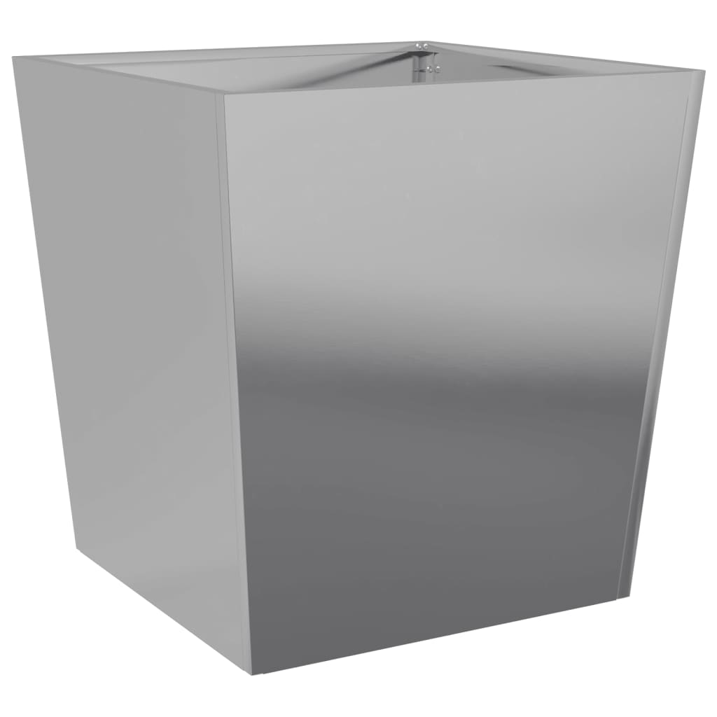 Casella di pianificazione Vidaxl 50x50x50 cm in acciaio zincato
