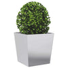 Vidaxl Planning Box 50x50x50 cm de acero galvanizado