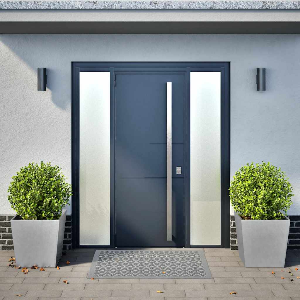 Vidaxl fioriere 2 St 50x50x50 cm Acciaio zincato