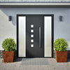 Vidaxl plantenbakken 2 st 50x50x50 cm weervast staal