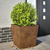 Vidaxl fioriere 2 ST 50x50x50 cm Acciaio meteo