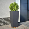 Vidaxl Planning Box 35x35x75 cm de acero antracita
