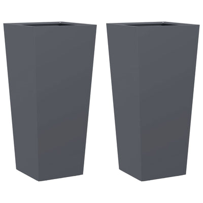 Vidaxl Fiorstes 2 ST 35x35x75 cm in acciaio antracite