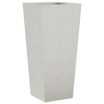 Vidaxl fioriera 35x35x75 cm in acciaio inossidabile