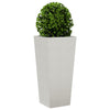 Vidaxl Planter 35x35x75 cm de acero inoxidable
