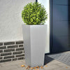 Plantadores Vidaxl 2 ST 35X35X75 CM Galvanized Steel