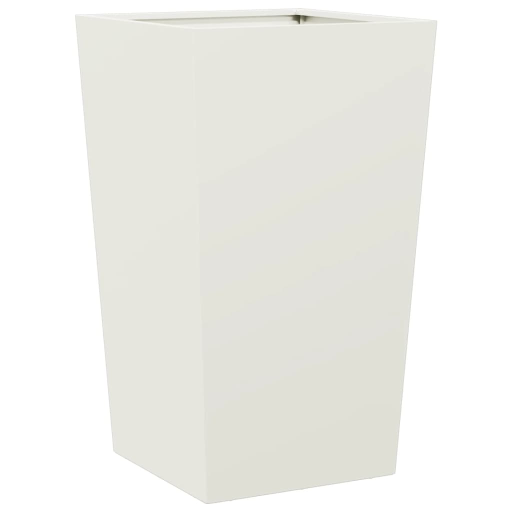Vidaxl Planning Box 45x45x75 cm de acero blanco