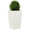Vidaxl Planning Box 45x45x75 cm de acero blanco