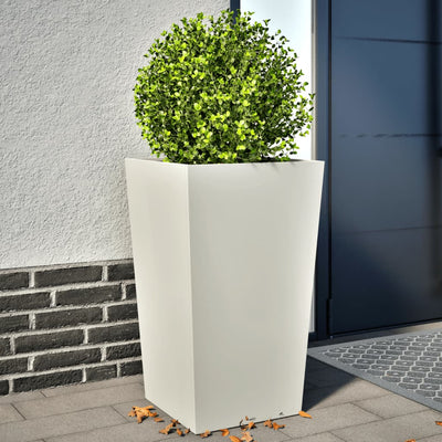 Vidaxl Fioters 2 ST 45x45x75 cm acciaio bianco