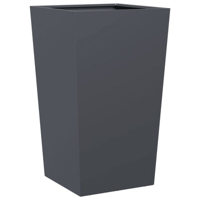 Casella di pianificazione Vidaxl 45x45x75 cm in acciaio antracite
