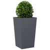 Vidaxl Planning Box 45x45x75 cm de acero antracita