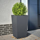 Vidaxl Planning Box 45x45x75 cm de acero antracita