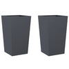Vidaxl Fiorsters 2 ST 45x45x75 cm in acciaio antracite
