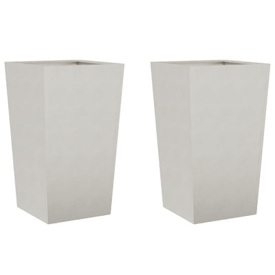 Vidaxl Fioters 2 ST 45x45x75 cm in acciaio inossidabile
