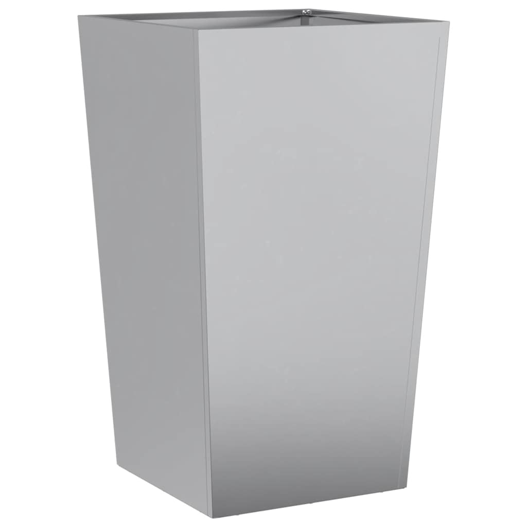 Vidaxl Planning Box 45x45x75 cm de acero galvanizado