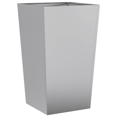 Casella di pianificazione Vidaxl 45x45x75 cm in acciaio zincato